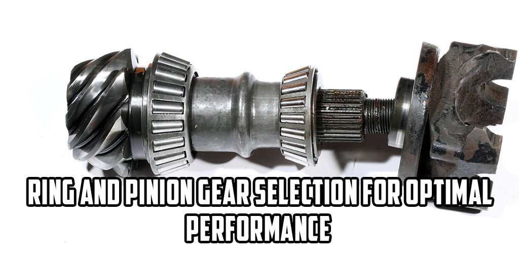 Ring gear pinion sale
