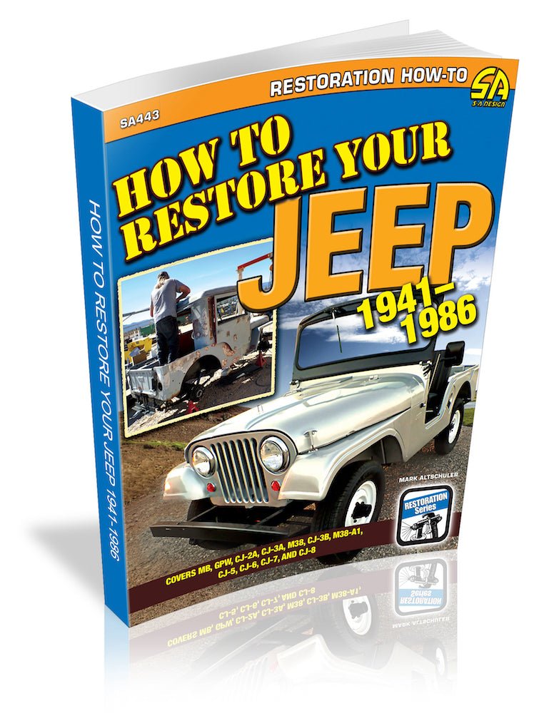 How to Restore Your Jeep 1941-1986 – CarTechBooks