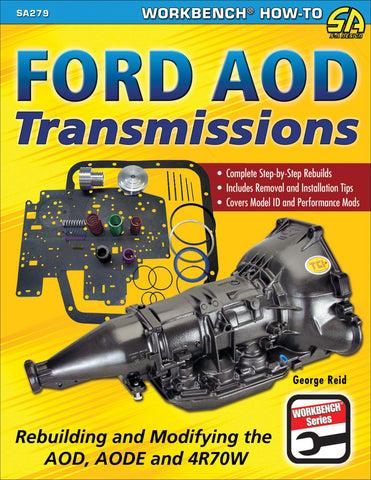 Image of Ford AOD Transmissions: Rebuilding and Modifying the AOD, AODE and 4R70W