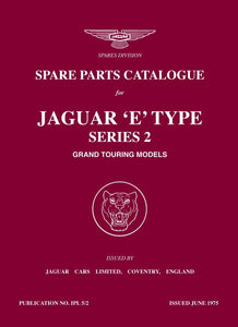 Jaguar E-Type Series 2 Spare Parts Catalog
