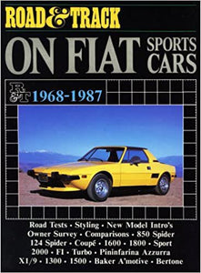 Fiat Sports Cars Road & Track 1968-1987