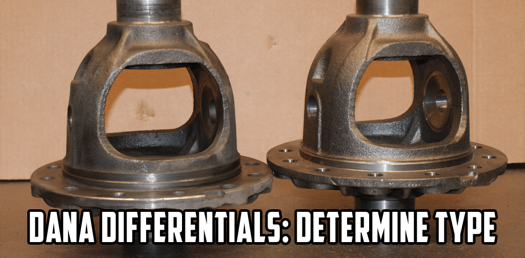 Jeep, Dana & Chrysler Differentials: Determine Differential Type