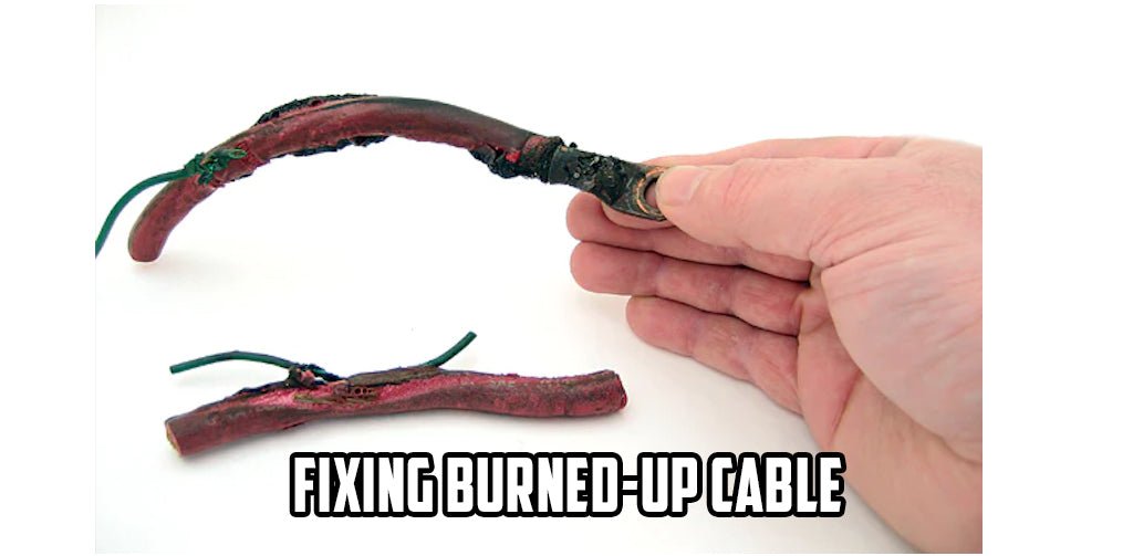 Fixing Burned-Up Cable
