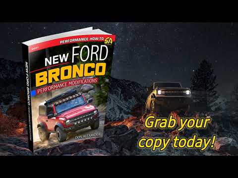 New Ford Bronco: Performance Modifications