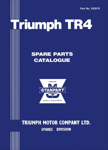 Triumph TR4 Spare Parts Catalog