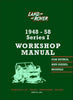 Land Rover Series 1 Workshop Manual 1948-1958