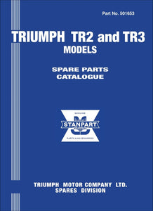 Triumph TR2 &amp; TR3 Spare Parts Catalog