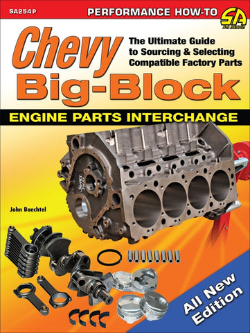 Image of Chevy Big-Block Engine Parts Interchange: The Ultimate Guide to Sourcing and Selecting Compatible Factory Parts