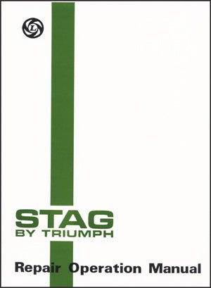 Image of Triumph Stag Repair Operations Manual