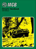 MG MGB Driver's Handbook (US Edition) 1979