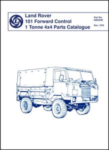 Land Rover 101 Forward Control 1 Tonne 4x4 Parts Catalog