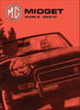 MG Midget Mark 3 Driver's Handbook 1967-1974