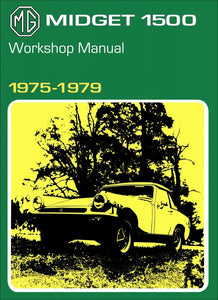 MG Midget 1500 Workshop Manual 1975-1979