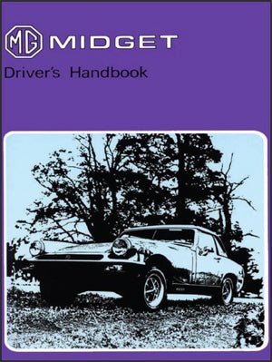 Image of MG Midget Mark 3 Driver's Handbook (US Edition) 1976
