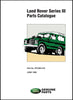 Land Rover Series 3 Parts Catalog