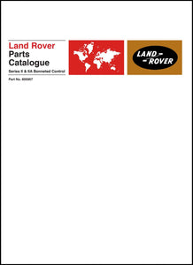 Land Rover Series 2 &amp; 2A Bonneted Control Parts Catalog