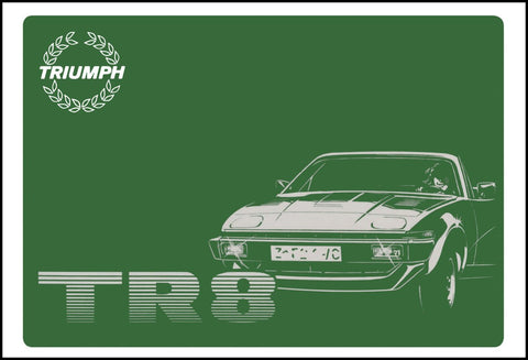 Image of Triumph TR8 Owner's Handbook (US Edition)