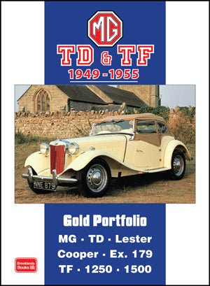 Image of MG TD &amp; TF Gold Portfolio 1949-1955