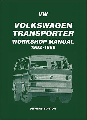 Volkswagen Transporter Workshop Manual 1982-1989