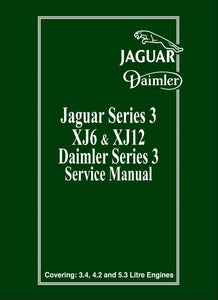Jaguar XJ6 & XJ12 Series 3 Service Manual