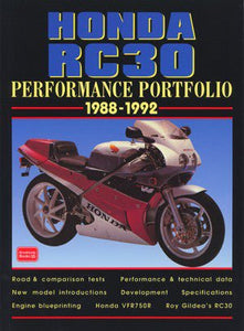Honda RC30 Performance Portfolio 1988-1992