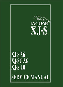 Jaguar XJ-S: XJ-S 3.6 - XJ-SC 3.6 - XJ-S 4.0 Service Manual