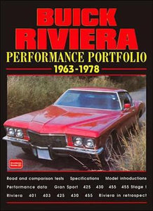 Buick Riviera Performance Portfolio 1963-1978