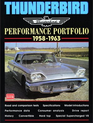 Image of Thunderbird Performance Portfolio 1958-1963