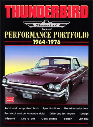 Image of Thunderbird Performance Portfolio 1964-1976