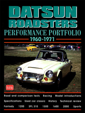 Image of Datsun Roadsters Performance Portfolio 1960-1971