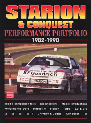 Image of Starion &amp; Conquest Performance Portfolio 1982-1990