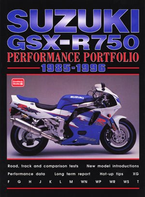Image of Suzuki GSX-R750 Performance Portfolio 1985-96