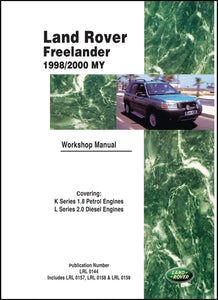 Land Rover Freelander Workshop Manual 1998-2000 MY