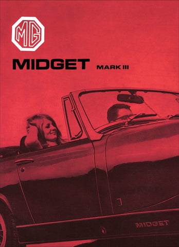Image of MG Midget Mark 3 Driver's Handbook (US Edition) 1967-1972