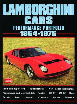 Image of Lamborghini Cars Performance Portfolio 1964-1976