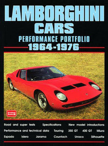 Lamborghini Cars Performance Portfolio 1964-1976