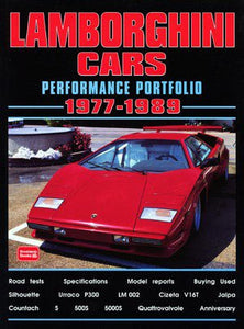 Lamborghini Cars Performance Portfolio 1977-1989