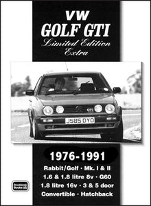 VW Golf GTI Limited Edition Extra 1976-1991