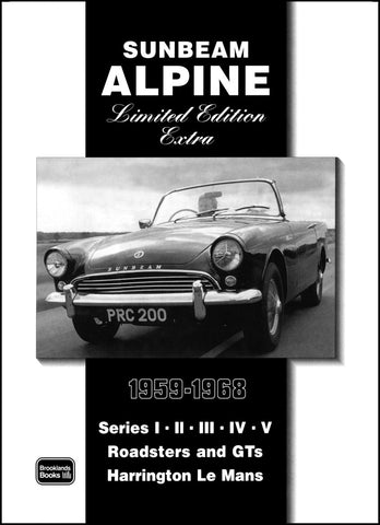 Sunbeam Alpine Limited Edition Extra 1959-1968