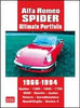 Alfa Romeo Spider Ultimate Portfolio 1966-1994