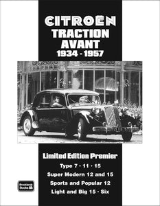 Citroen Traction Avant Limited Edition Premier 1934-1957