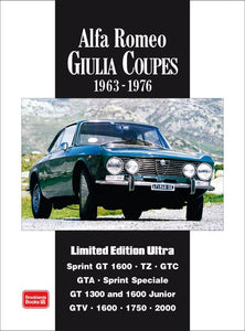 Alfa Romeo Giulia Coupes Limited Edition Ultra 1963-1976