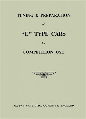 Image of Jaguar E-Type Tuning & Preparation for Competition Use