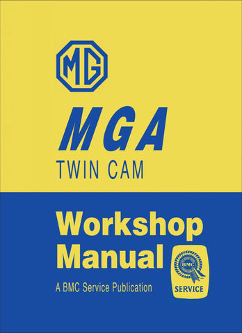 Image of MG MGA Twin Cam Workshop Manual