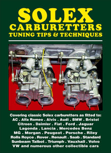 Solex Carburetters Tuning Tips &amp; Techniques