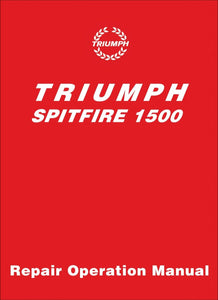 Triumph Spitfire 1500 Repair Operation Manual