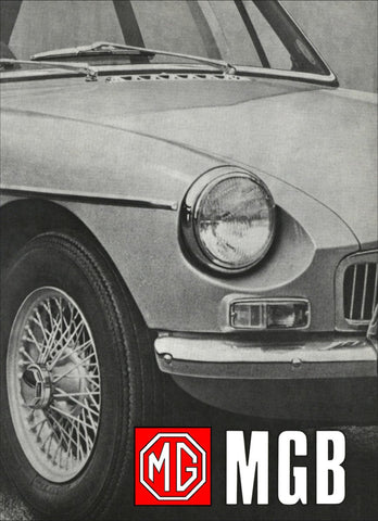 MG MGB Tourer &amp; GT Driver's Handbook (US Edition) 1968