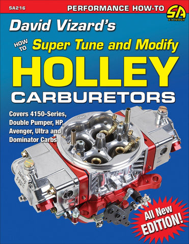 Image of David Vizard's How to Super Tune and Modify Holley Carburetors