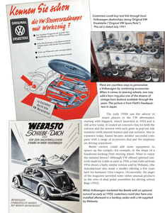 Vintage Volkswagen Beetle Accessories