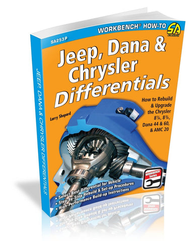 Image of Jeep, Dana & Chrysler Differentials: How to Rebuild the 8-1/4, 8-3/4, Dana 44 & 60 & AMC 20
